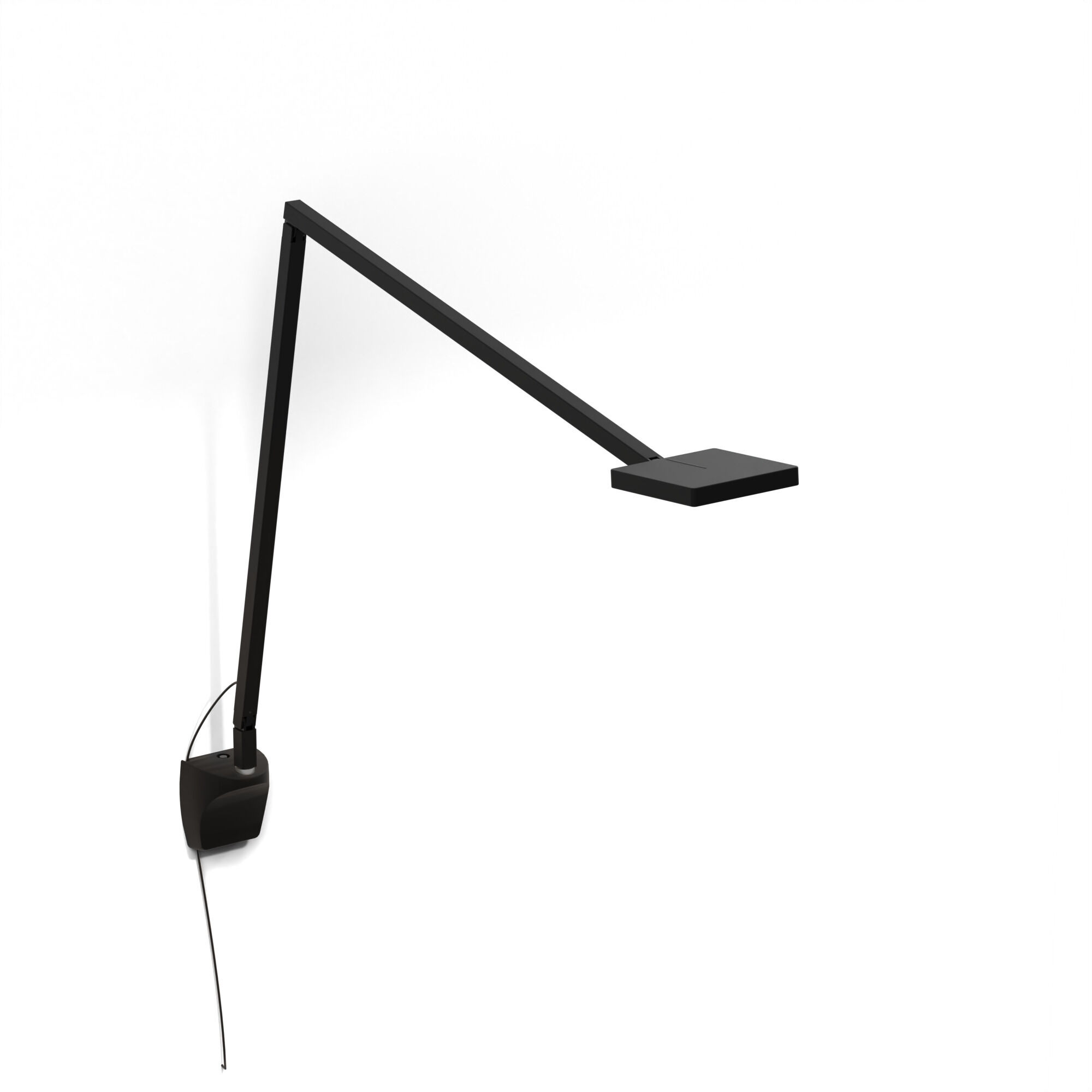 Focaccia Wall Mount Desk Lamp Wall Light in Matte Black